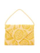 Matchesfashion.com The Row - Floral Beaded Clutch Bag - Womens - Yellow Multi