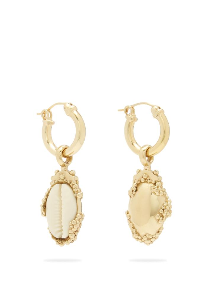 Ellery Rosalind Shell-drop Earrings