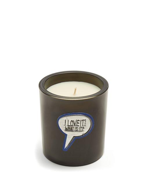Matchesfashion.com Anya Hindmarch - Anya Smells Baby Powder Small Scented Candle - Womens - Black Multi