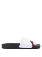 Matchesfashion.com Marni - Moulded Pvc Slides - Mens - Red White