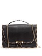 Valentino Demilune Leather Bag