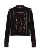 Isabel Marant Fawna Embroidered Top