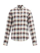 Matchesfashion.com Dsquared2 - Elongated-sleeves Shadow Plaid Linen Shirt - Mens - Multi