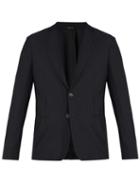 Matchesfashion.com Giorgio Armani - Mesh Dinner Jacket - Mens - Black