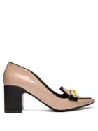 Fabrizio Viti Daisies City Polished-leather Pumps