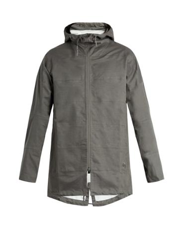 Adidas Originals By Wings + Horns Tech Cotton-blend Gabardine Parka
