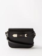 A.p.c. - Charlotte Small Leather Cross-body Bag - Womens - Black