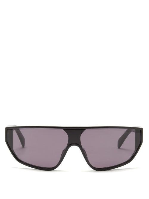 Celine Eyewear - D-frame Acetate Sunglasses - Mens - Black