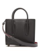 Matchesfashion.com Christian Louboutin - Paloma Two Tone Leather Shoulder Bag - Womens - Black Multi