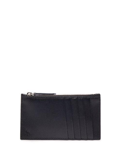 Matchesfashion.com Want Les Essentiels - Adano Leather Cardholder - Mens - Black Multi