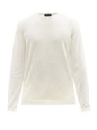 Thom Sweeney - Crew-neck Superfine-merino Sweater - Mens - Cream