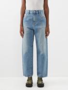 Junya Watanabe - Straight-leg Jeans - Womens - Mid Denim