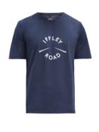 Matchesfashion.com Iffley Road - York Logo-print Technical-jersey T-shirt - Mens - Navy Multi