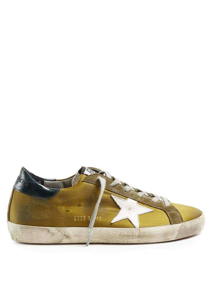 Golden Goose Deluxe Brand Super Star Low-top Satin Trainers