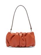 Ladies Bags Staud - Bean Leather Shoulder Bag - Womens - Tan