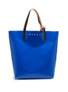 Mens Bags Marni - Tribeca Bi-colour Pvc Tote Bag - Mens - Blue