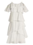 Anna October Tiered Ruffled Georgette Dress