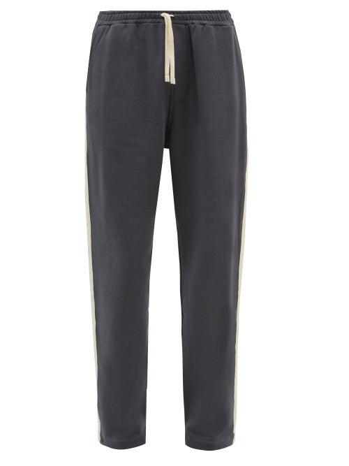 Oliver Spencer - Morwell Organic-cotton Jersey Track Pants - Mens - Grey