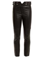 Isabel Marant Mid-rise Skinny Leather Trousers