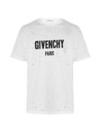 Givenchy Columbian-fit Distressed T-shirt