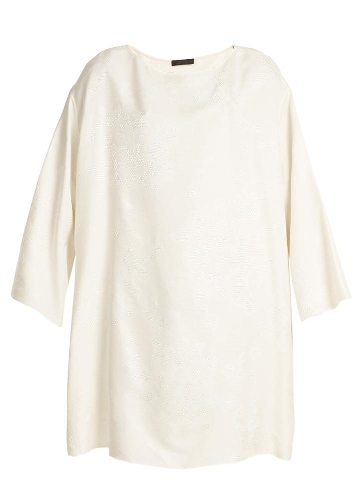 The Row Tharpe Silk-jacquard Dress