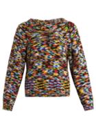 Matchesfashion.com Missoni - Round Neck Alpaca Blend Sweater - Womens - Multi