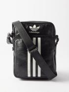 Balenciaga - X Adidas Leather Pouch - Mens - Black White