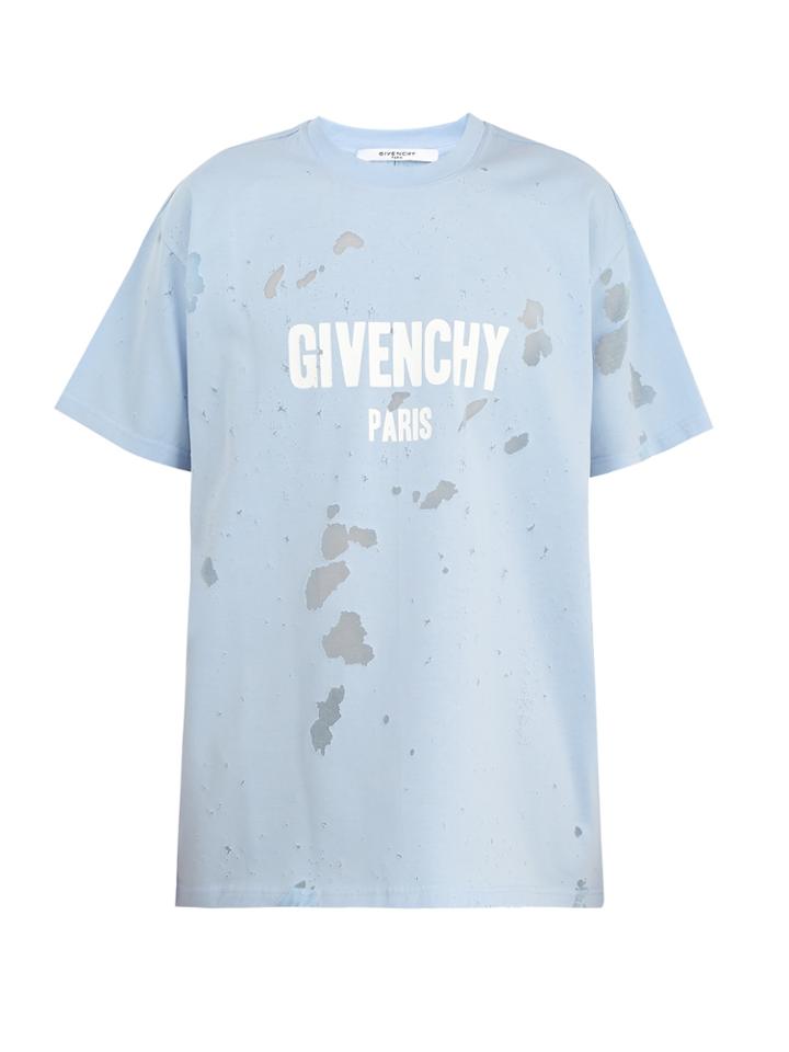 Givenchy Columbian-fit Logo-print Cotton T-shirt