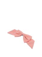 Matchesfashion.com Emilia Wickstead - Knightsbridge Bow Crepe-cloqu Hair Clip - Womens - Pink