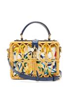 Matchesfashion.com Dolce & Gabbana - Dolce Box Rattan Box Bag - Womens - Multi