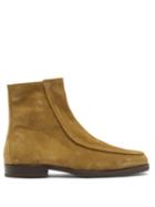 Jacques Solovire - Pierrot Suede Boots - Mens - Brown