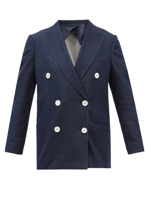 Max Mara - Giralda Blazer - Womens - Navy