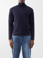 Canada Goose - Stormont Half-zip Merino Sweater - Mens - Navy