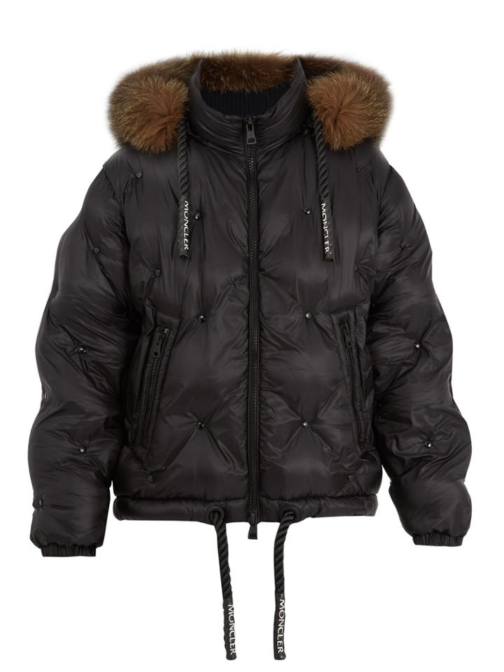 Moncler C X Craig Green Ator Fur-trimmed Down Jacket