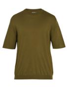 Berluti Crew-neck Cashmere-blend T-shirt