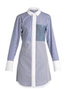 Elizabeth And James Jay Multi-striped Cotton-poplin Shirtdress