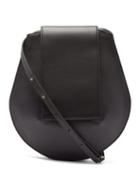 Matchesfashion.com Tsatsas - Cy Medium Grained-leather Shoulder Bag - Womens - Black