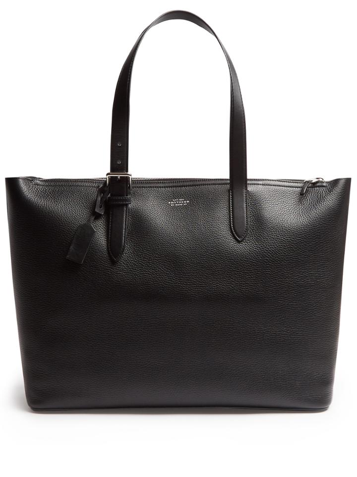 Smythson Burlington Leather Tote