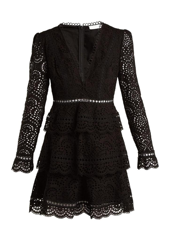 Zimmermann Tali Embroidered Cotton Dress