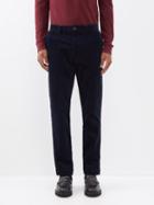 Polo Ralph Lauren - Flat-front Corduroy Trousers - Mens - Navy