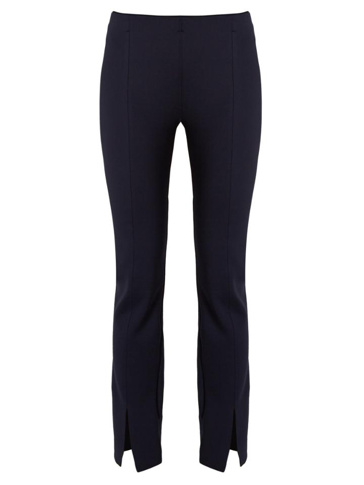 The Row Thilde Skinny-fit Split-cuff Trousers