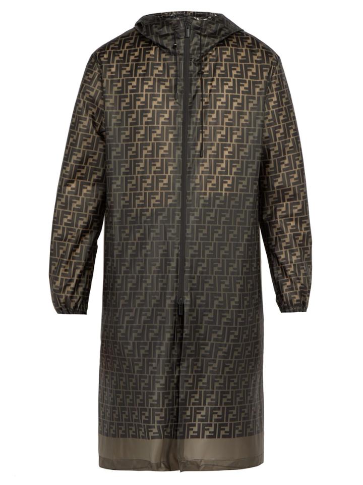 Fendi Logo-print Raincoat