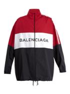 Balenciaga High-neck Logo-print Jacket