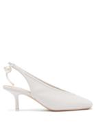 Matchesfashion.com Nicholas Kirkwood - Delfi Pearl Toggle Slingback Leather Sandals - Womens - White