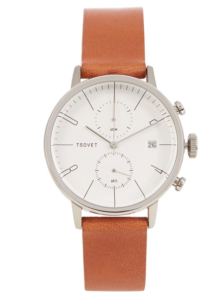 Tsovet Jpt-cc38 Leather Watch