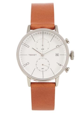 Tsovet Jpt-cc38 Leather Watch
