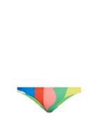 Matchesfashion.com Mara Hoffman - Beach Ball Print Low Rise Bikini Briefs - Womens - Multi