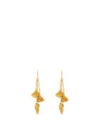 Matchesfashion.com Aurlie Bidermann - Aguas Shell-charm Gold-plated Drop Earrings - Womens - Gold