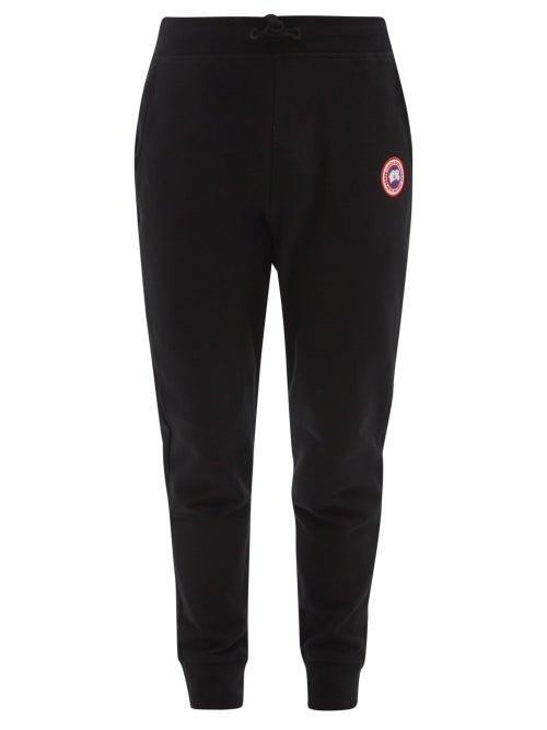 Canada Goose - Huron Organic-cotton Jersey Track Pants - Mens - Black