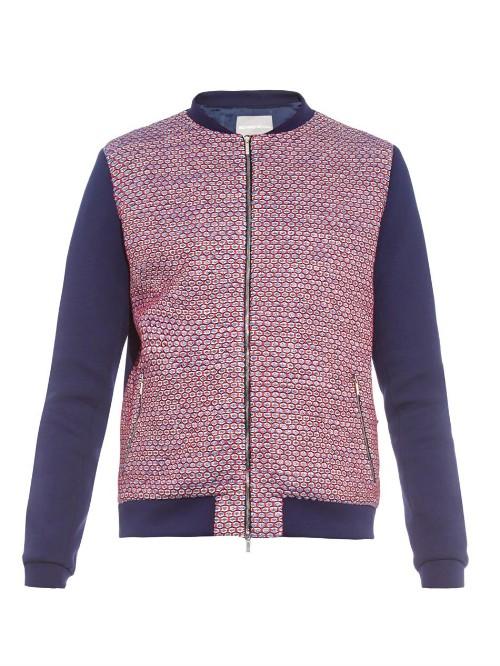 Richard Nicoll Tweed-front Bomber Jacket